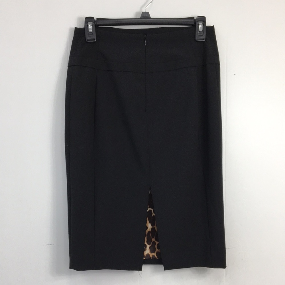 Express Design Studio Women's High Waist Midi Pencil Skirt Size 2 EXCELLENT - Picture 4 of 7